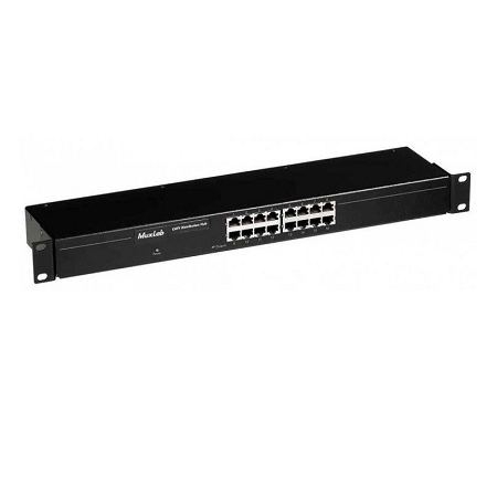 500301 MuxLab CATV Distribution Hub 8 Ports - 220-240V