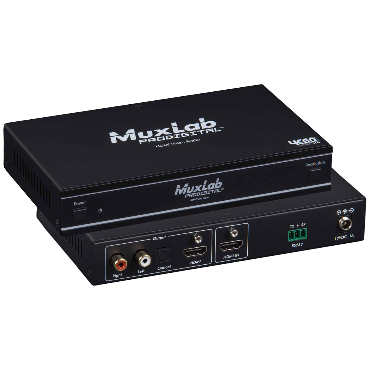 500438-V2 MuxLab HDMI Video Scaler 4K/60