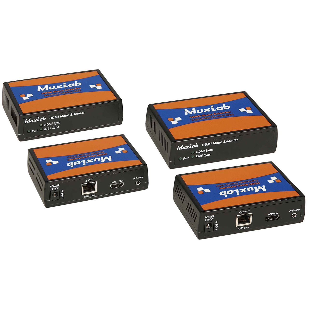 500450-LR Muxlab HDMI LR Extender Kit Plus HDBT UHD-4K