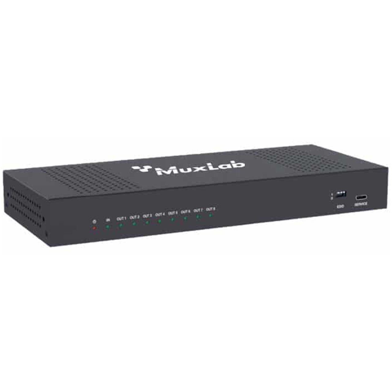 500512 MuxLab HDMI 2.1 48Gbps 1x8 Splitter