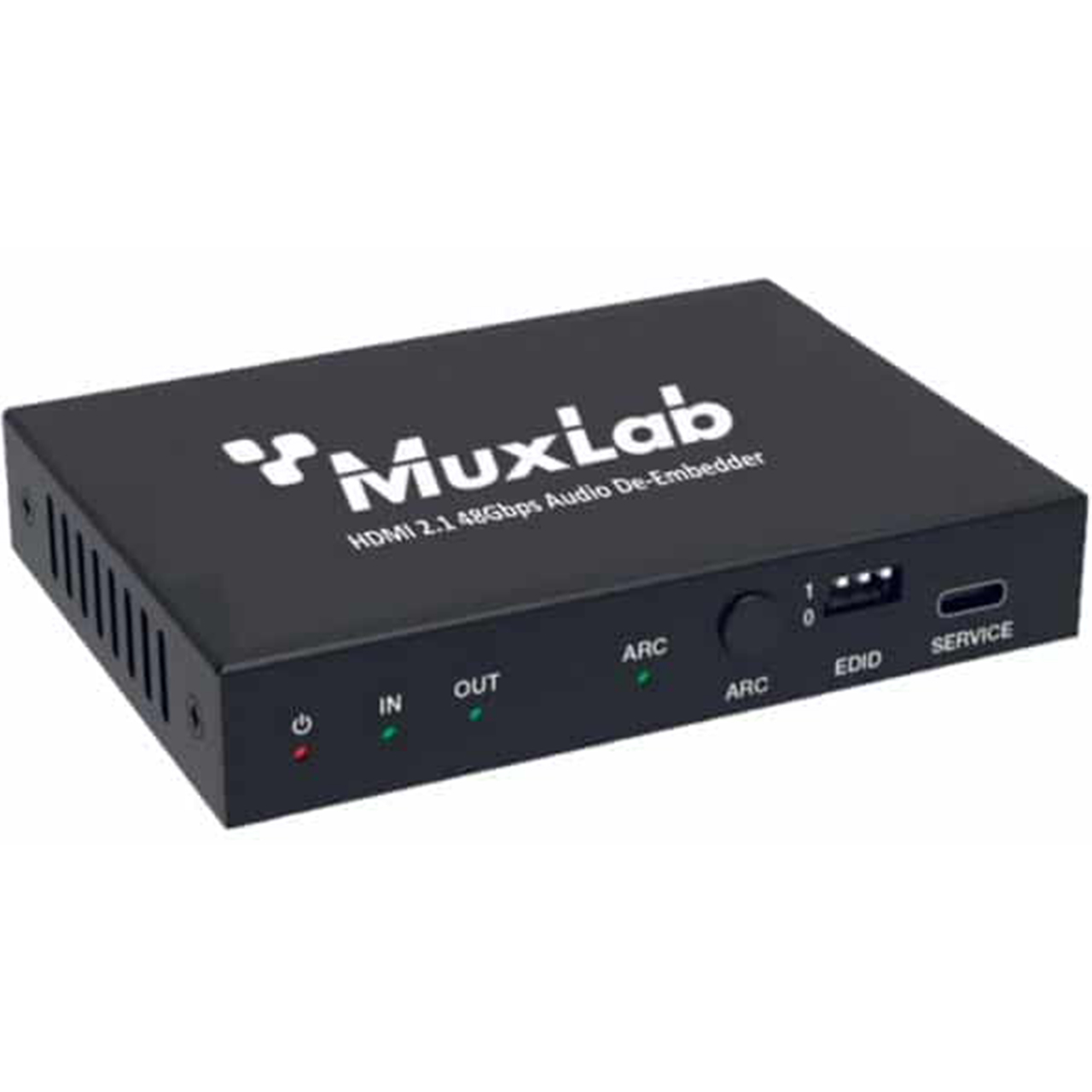 500514 MuxLab HDMI 2.1 48Gbps Audio De-embedder