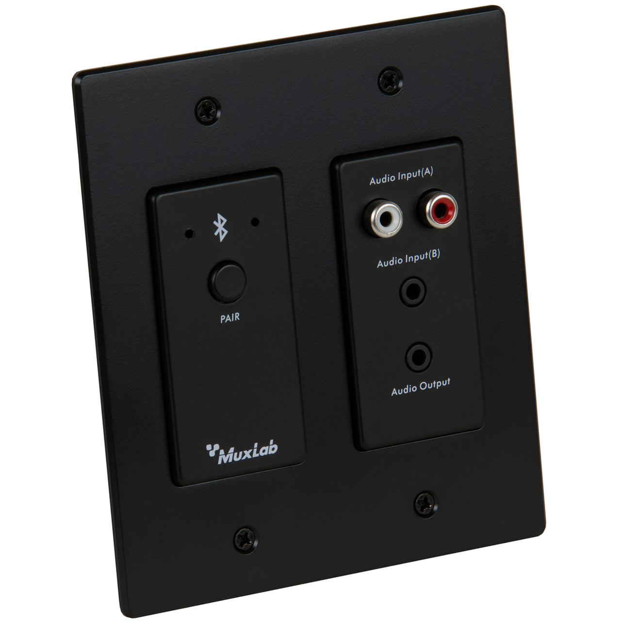 500555 MuxLab Bluetooth and Analog Audio to Dante Interface