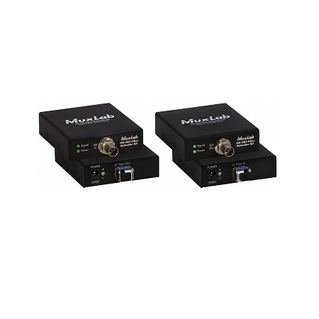 500710 Muxlab HD-SDI Fiber Extender Kit