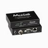 Show product details for 500756-RX Muxlab 3G-SDI over IP Receiver with PoE
