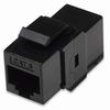 Show product details for 504898 Intellinet Cat6 Inline Coupler - Keystone Type 8P8C Female to 8P8C Female - UTP - Black