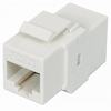 Show product details for 504935 Intellinet Cat5e Inline Coupler - Keystone Type 8P8C Female to 8P8C Female - UTP - White