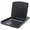 Show product details for 507219 Intellinet 16-Port Rackmount LCD Console KVM Switch 19-Inch LCD Panel PS/2 or USB 1U connection cables included