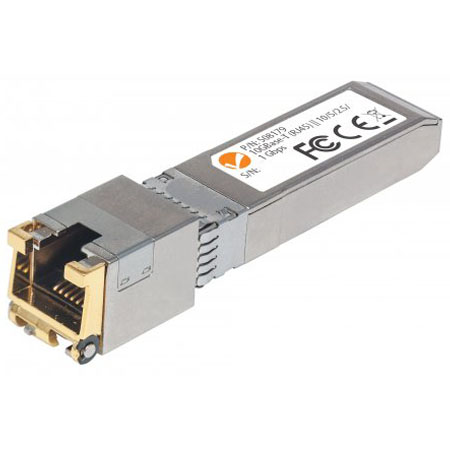 508179 Intellinet 10 Gigabit Copper SFP+ Transceiver Module 10GBase-T (RJ45) Port - 98 Feet up to 10 Gbps Data-Transfer Rate with Cat6a Cabling
