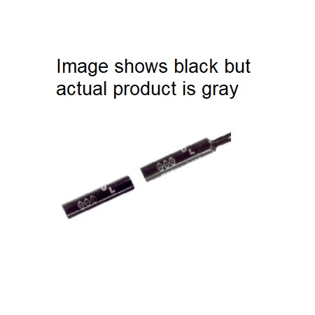 50R-12-G GRI 1/4" Diameter Closed Miniature Recessed Magnetic Contact 1/2" Gap with 12" Lead - Gray - MIN QTY 10