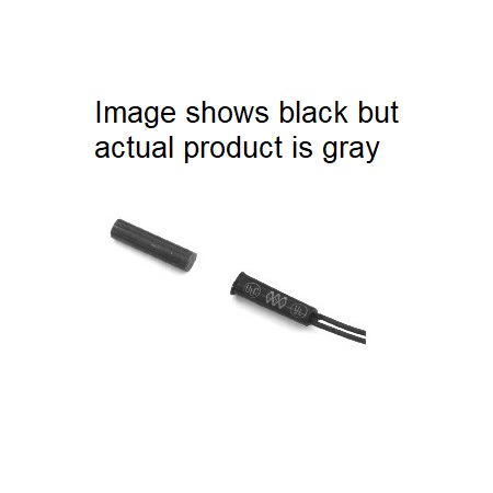 50RF-12-G GRI 1/4" Diameter Closed Miniature Recessed Magnetic Contact 1/2" Gap with 12" Lead - Gray - MIN QTY 10