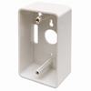 517003 Intellinet Wall Box Single Gang - 1.89 Inches Deep - Ivory