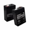 Show product details for 53336 UPG Universal 6V Lantern Alkaline 2PC Bundled Lantern Battery