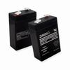 53336 UPG Universal 6V Lantern Alkaline 2PC Bundled Lantern Battery