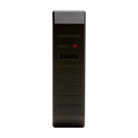 5368EBP06 HID MiniProx Proximity Reader with Wiegand output with Clock and Data output 18" Pigtail Beep On, LED Normally Off, Host Must Flash Red and/or Green - Classic Beige