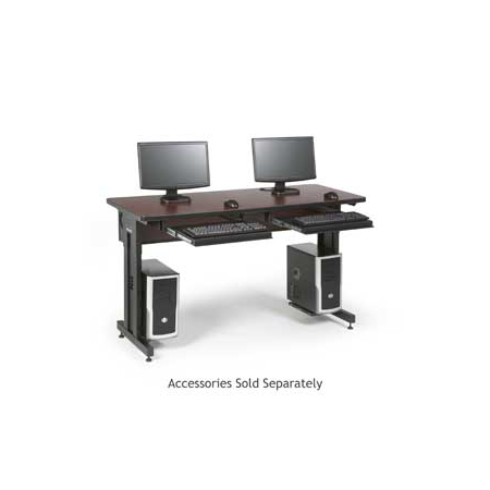 5500-3-004-25 Kendall Howard Advanced Classroom Training Table 60" W by 24" D African Mahogany