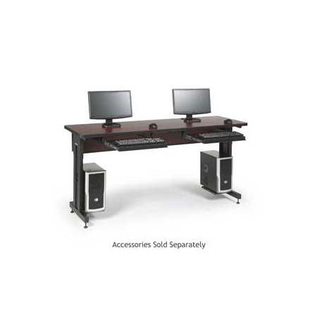 5500-3-004-26 Kendall Howard Advanced Classroom Training Table 72" W by 24" D African Mahogany