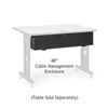 Show product details for 5500-3-100-48 Kendall Howard Advanced Classroom Training Table 48