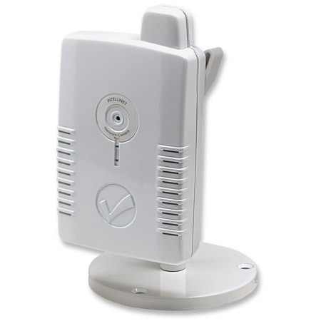 551113 Intellinet 2.8mm 30FPS @ 640 x 480 Indoor Cube IP Security Camera 5VDC