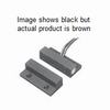55F-12-B-BA-GEN GRI 1/4" Diameter Closed Miniature Surface Mount Magnetic Contact 1/2" Gap with 12" Lead - Brown