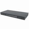 Show product details for 561044 Intellinet 24-Port Gigabit Ethernet Switch with 2 SFP Ports 24 x 10/100/1000 Mbps RJ45 Ports + 2 x SFP - IEEE 802.3az (Energy Efficient Ethernet) - 19" Rackmount - Metal