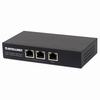 561266 Intellinet Network Solution 2-Port Gigabit High-Power PoE+ Extender Repeater - IEEE 802.3at/af Compliant Range Extender - 328 Feet Additional Range - 2 PSE Ports - Metal