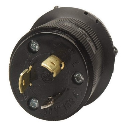 59860000 Southwire Tools and Equipment 20A/125V Locking Nylon Male-Plug Construction Grade