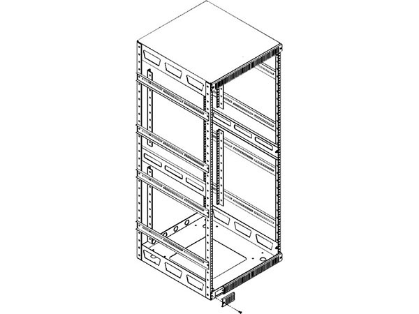 5AR14-26 Middle Atlantic UCP Module for Adjustable Split Rear Rackrail - for 5AR14-26