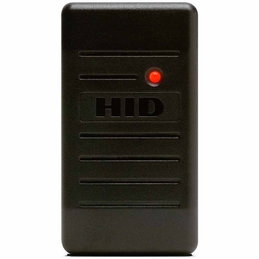 6005BGB00 HID ProxPoint Plus 6005 Classic Reader 18 Inch Pigtail - Charcoal Gray 