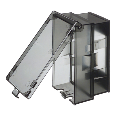60HC Arlington Industries 1-Gang Low Profile IN-and-OUT Covers for New or Existing Construction