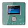 Show product details for 6101D Comelit Planux video monitor front template - Green Valley colour
