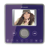 Show product details for 6101F Comelit Planux video monitor front template -Rock Violet colour