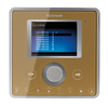 Show product details for 6101G Comelit Planux video monitor front template - Orange Sunshine colour