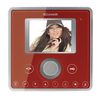Show product details for 6101H Comelit Planux video monitor front template - Royal Red colour