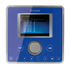 6101I Comelit Planux video monitor front template - Blue Sky colour