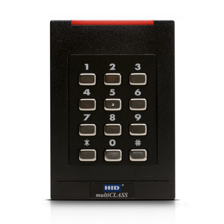 6134CKN000500 HID iCLASS RPK40-T Read Only Multi Technology Transit Keypad Reader (Wiegand)