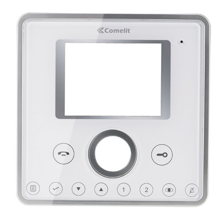 6202L Comelit White Faceplate for ViP Series Planux Video