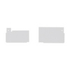 Show product details for 6435 Comelit Accessory Frame for Monitor - Magis Series