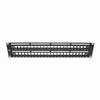 Show product details for 644-48SU Platinum Tools Unloaded Patch Panel 48 Port 2U STP