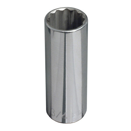 Klein Tools 1/2-Inch Drive - Deep 12-Point Sockets
