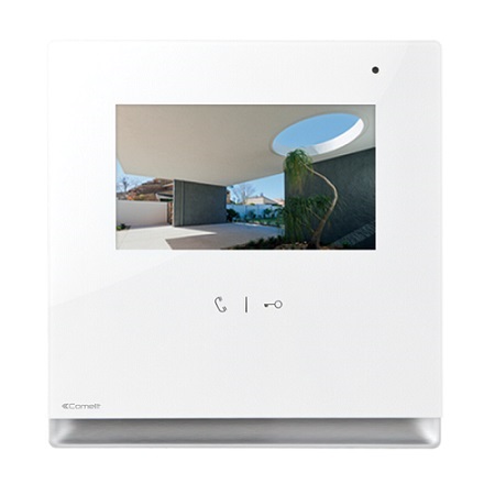 6601W Comelit Icona Series Hands-Free Color Monitor SBTOP System