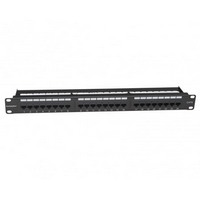 661-24C6 Platinum Tools Patch Panel 24 Port Cat6 NS 110