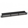 668-24C6S Platinum Tools Patch Panel 24 Port Cat6 S 110