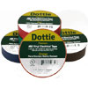 Show product details for 66CRED L.H. Dottie 3/4 X 66' Premium Color Coding PVC Tape Red