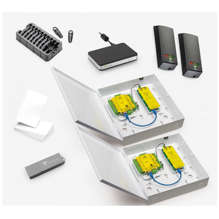 682-920-US Paxton Net2 Plus Starter Kit for 2 Doors with PoE+ Power Supply