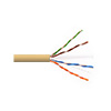 6UA234UTPRM1T Remee 23 AWG 4 Pair Unshielded Twisted Pairs (UTP) Stranded Copper CMR Cat6a Non-plenum Network Cable - 1000' Reel - Beige