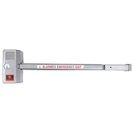 700WP-US312 Alarm Lock Weather-Resistant Alarmed Panic Lock - 36" Bar - Duronodic Finish