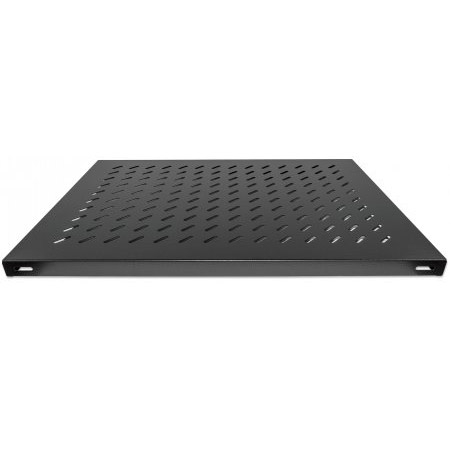 712583 Intellinet 19" Fixed Shelf 1U 800 mm Depth Heavy-Duty - Black