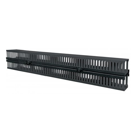 714327 Intellinet Vertical Cable Manager 26U Cable Manager Plastic Fingers and Cover