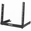 Show product details for 714648 Intellinet Network Solutions 19" Desktop Open Frame Rack - 8U - Flatpacked - Black