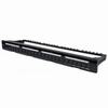 Show product details for 720427 Intellinet Blank Patch Panel 24-Port 1U - Black